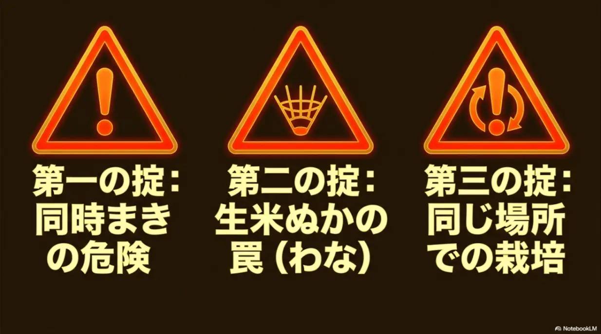 ガスの発生、窒素の枯渇、連作障害というタマネギの土作りにおける3つの落とし穴